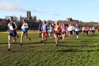 Start of the Womens race Durham Cathedral Cross Country Relays.